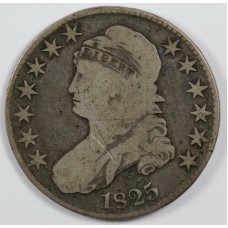 1825 Capped Bust Half Dollar