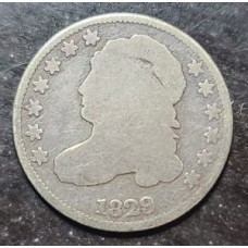 1829 Capped Bust Dime