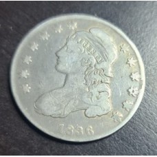 1836 Bust Half Dollar