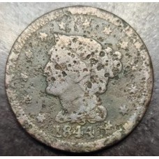 1844 Braided Hair