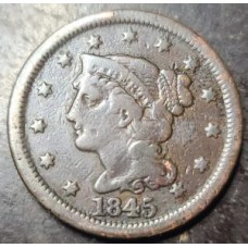 1845 Braided Hair