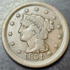 1851 Braided Hair