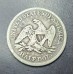 1853 Half Dollar With Arrows and Rays