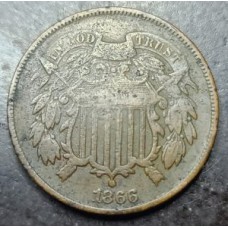 1866 2 Cent Piece