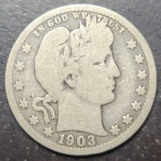 1903-O Barber Quarter