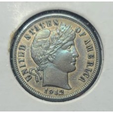1912 Barber Dime