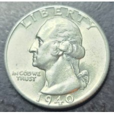 1940 Washington Quarter