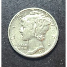 1941 Mercury Dime
