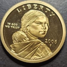 Sacajawea Proof Golden Dollar